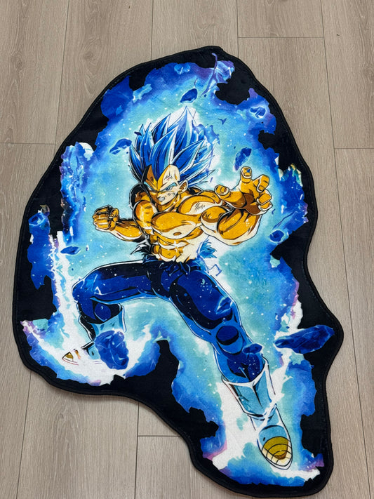 "Alfombra Evolución Vegeta Blue"