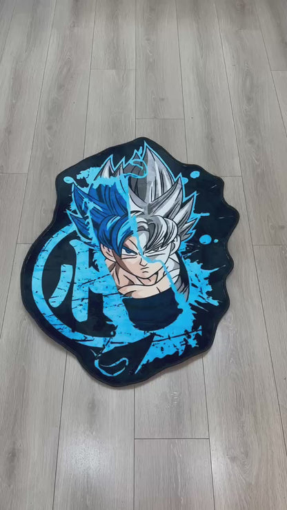 "Alfombra Goku (Super Saiyajin Blue / Ultra Instinct)"